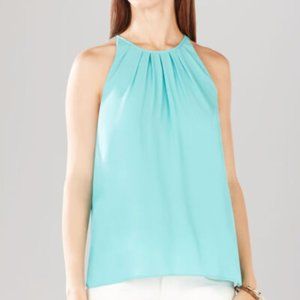 BCBG MAXAZRIA NEW SURF KYMBERLY PLEATED NECK TOP WQR1U609/S380A SIZE M